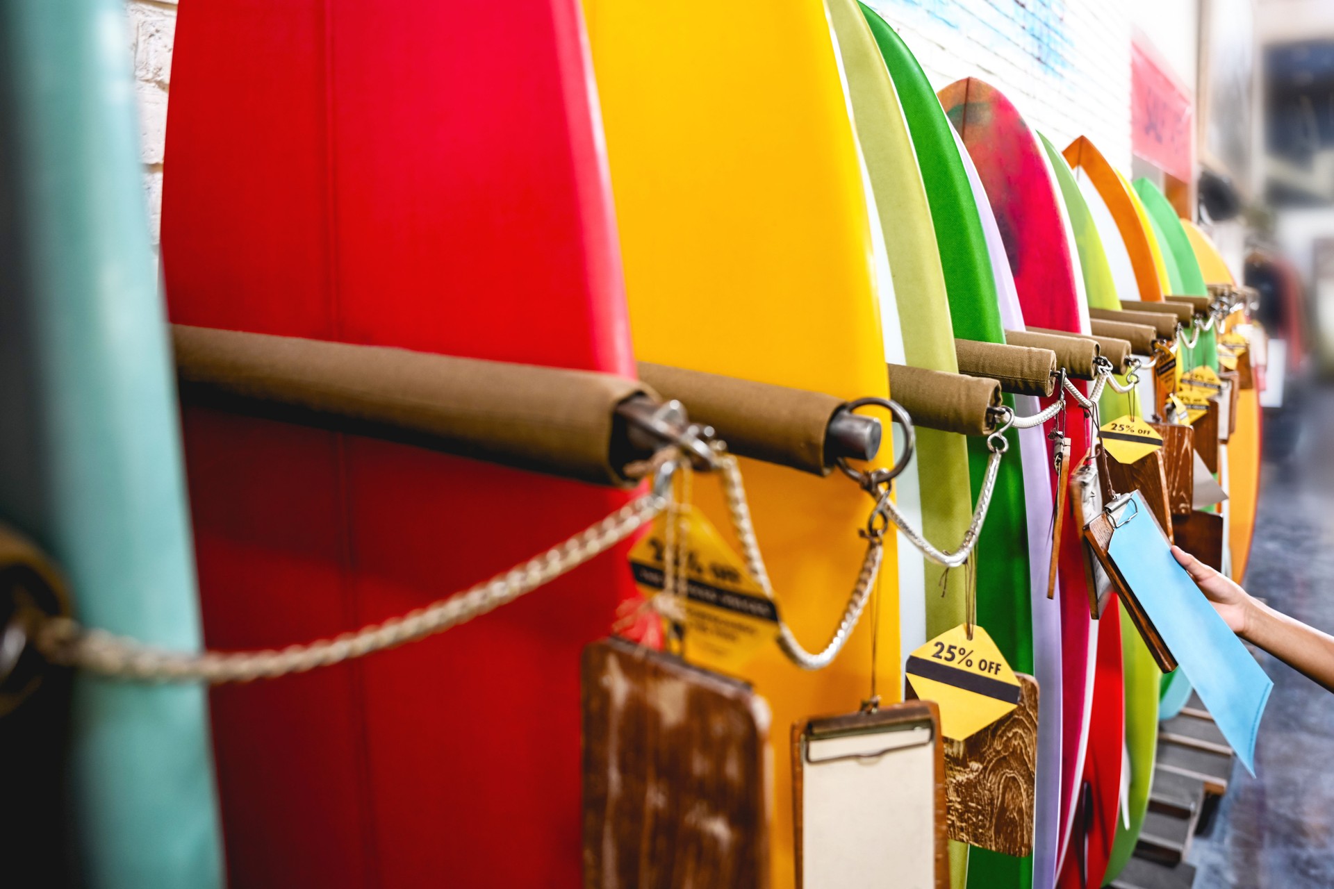Surfboard store